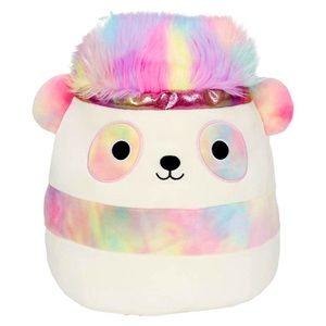 12” Squishmallows Squishdoos Pearson Panda Bear
